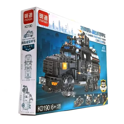 Конструктор S.W.A.T - Saber-Toothed Tiger (436 деталей) K0190