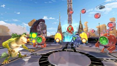 Monsters vs. Aliens (PS3, б/у, множ.царап., устанавливается на 100%)