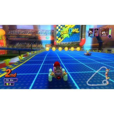 Nickelodeon Kart Racers 2 (Nintendo Switch) код на загрузку + руль для Joy-Con