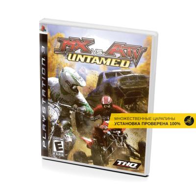 MX vs ATV Untamed (PS3, б/у, множ.царап., устанавливается на 100%)