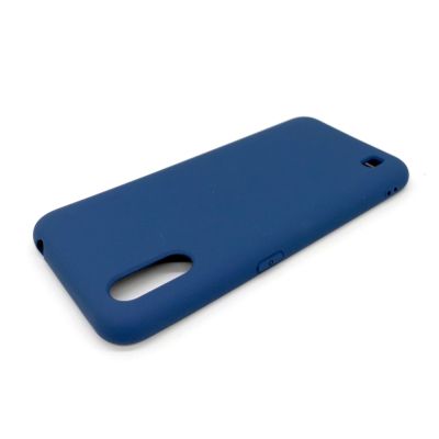 Чехол для Samsung Galaxy A01/A015 (2019) накладка/силикон NANO (темно-синий)
