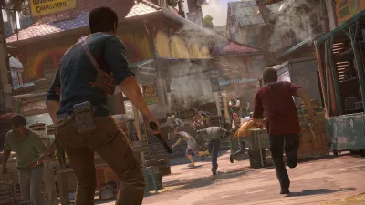 Uncharted 4 Путь вора (PS4/PS5, б/у, рус.)
