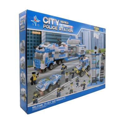 Конструктор City series Police Station (858 деталей) LX.A327