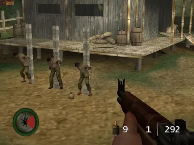 Medal of Honor Rising Sun (Xbox/Xbox 360, б/у)