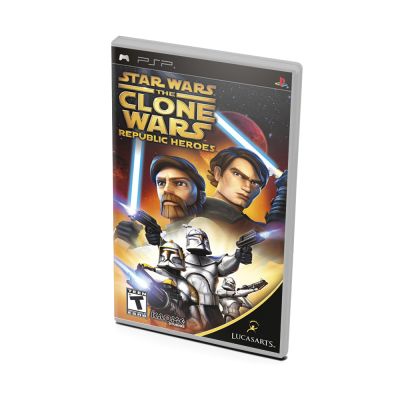 Star Wars The Clone Wars Republic Heroes (PSP, б/у)