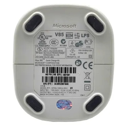 Двойное зарядное устройство Microsoft Xbox 360 Quick Charge Kit White (DPSN-10EB A) (б/у)