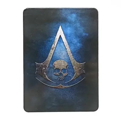 Assassins Creed IV (4) Черный флаг. Skull Edition (PS3, б/у, рус.)