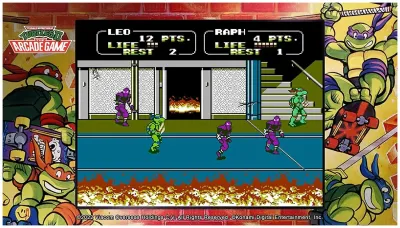 Teenage Mutant Ninja Turtles The Cowabunga Collection (Nintendo Switch, витринный образец)