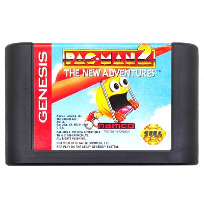 Картридж Genesis MS. Pac-Man 2 (б/у) в боксе с инструкцией