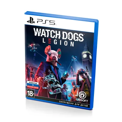 Watch Dogs Legion (PS5, б/у, рус.) русская обложка