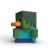 Фигурка Утка TUBBZ Minecraft Zombie