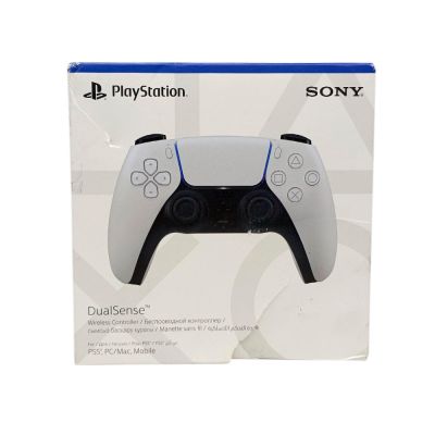 Джойстик (Геймпад) Sony DualSense (Белый/Черный) CFI-ZCT1W УЦЕНКА