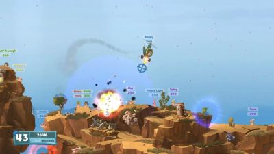 Worms Battlegrounds + WMD Double Pack (PS4/PS5)