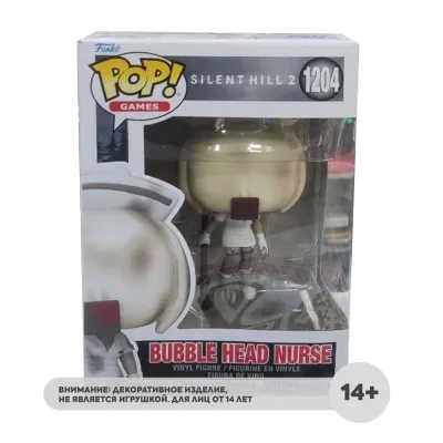 Фигурка Funko POP! Games Silent Hill 2 Bubblehead Nurse (1204) 90709 УЦЕНКА