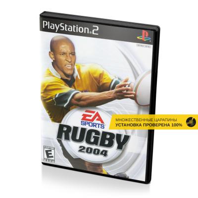 Rugby 2004 (PS2, б/у, множ.царап., устанавливается на 100%)