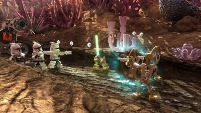 Lego Star Wars III The Clone Wars (Xbox 360/One/Series, б/у, множ.царап.,устанавливается на 100%)