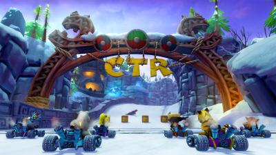 Crash Team Racing Nitro-Fueled (Nintendo Switch, витринный образец)