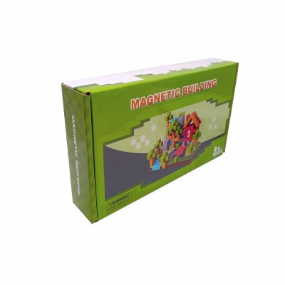 Магнитный конструктор Minecraft Кубики (100 кубиков)