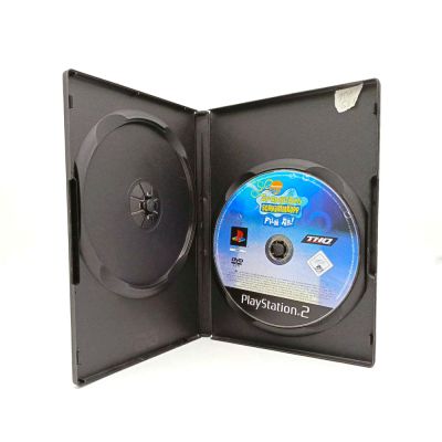 SpongeBob Schwammkopf Film ab! (SpongeBob Square Movie) (PS2, б/у, только немецкий язык, множ царап)