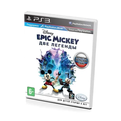 Epic Mickey Две Легенды (PS3, б/у, рус.)