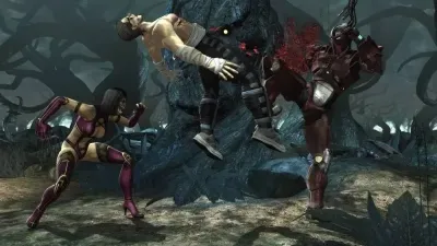 Mortal Kombat (PS3, б/у, без обложки, множ.царап., устанавливается на 100%)