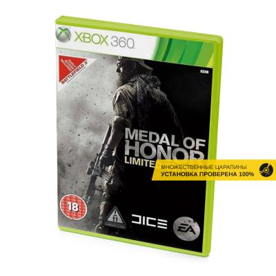 Medal of Honor Limited Edition (Xbox 360, б/у, рус., множ.царап., устанавливается на 100%)