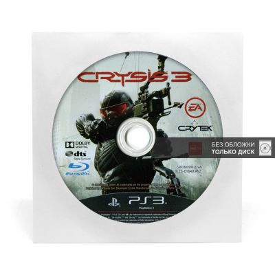 Crysis 3 (PS3, б/у, рус., без обложки)