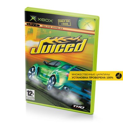 Juiced (Xbox, б/у, множ.царап., устанавливается на 100%)