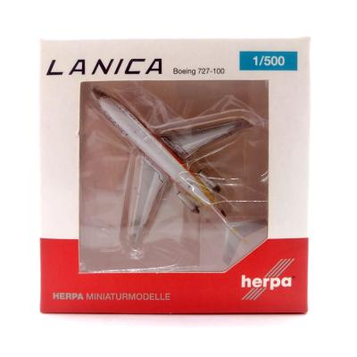 Модель самолета Herpa Wings 526654 Lanica Boeing 727-100 AN-BSQ 1:500