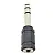 Переходник аудио DREAM STYLE AU03 JACK 6.3 (6.5) -3.5 mm