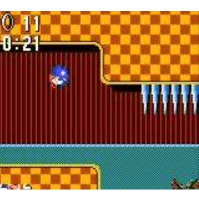 Картридж GameGear Sonic the Hedgehog (670-1947) (б/у) в прозрачном боксе