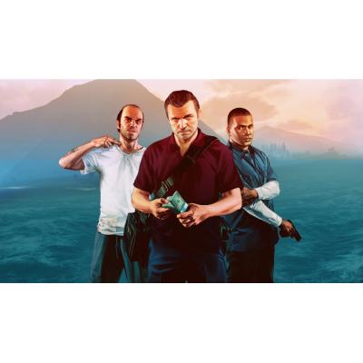 Grand Theft Auto V (GTA 5) (PS3, б/у, рус., без обложки, множ.царап., устанавливается на 100%)