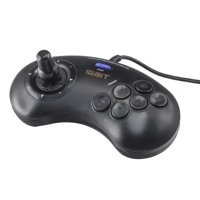 Джойстик проводной 16 Bit Retro Genesis Controller Arcade Max
