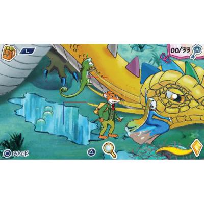 Geronimo Stilton in the Kingdom of Fantasy. The Videogame (PSP, б/у)