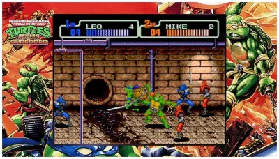 Teenage Mutant Ninja Turtles The Cowabunga Collection (Nintendo Switch, витринный образец)