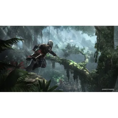 Assassins Creed IV (4) Черный флаг. Skull Edition (PS3, б/у, рус.)
