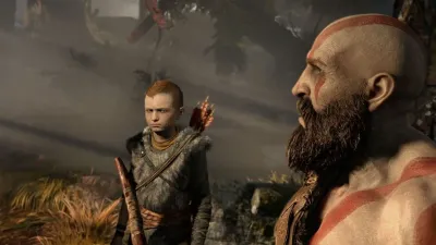 God of War Day One Edition (PS4/PS5, б/у, рус.) русская обложка