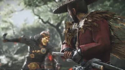 Призрак Цусимы / Ghost of Tsushima (PS4/PS5, б/у, рус., без обложки)