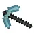 Алмазная кирка из игры Майнкрафт Minecraft Diamond Pickaxe (Официальная расцветка)