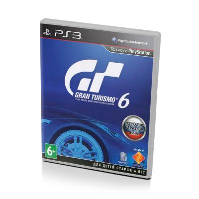 Gran Turismo 6 (PS3, рус., витринный образец)