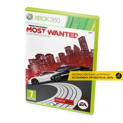 Need For Speed Most Wanted 2012 (A Criterion Game) (Xbox 360, б/у, множ.царап.)