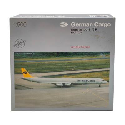 Модель самолета Herpa Wings 518673 German Cargo Douglas DC 8-73 F D-ADUA 1:500