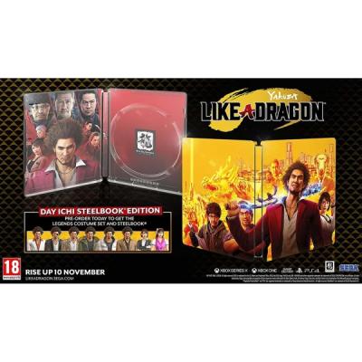 Yakuza Like a Dragon Day Ichi Steelbook Edition (Xbox One/Series, витринный образец)