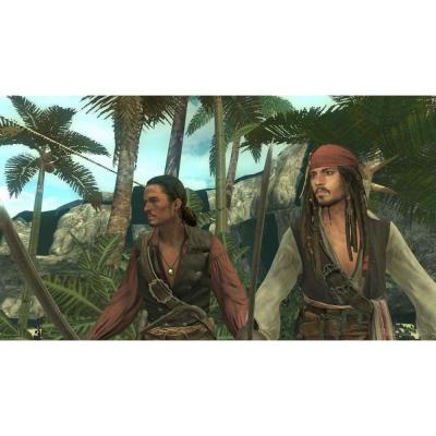 Pirates of the Caribbean At Worlds End (Wii, б/у, незнач.царап., уст. на 100%) (регион PAL)
