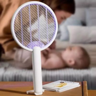 Мухобойка электрическая Qualitell Powerful Electric Mosquito Swatte C3 ZSC230911 (White)