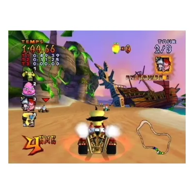 Crash Nitro Kart Platinum (PS2, б/у, множ.царап., устанавливается на 100%)