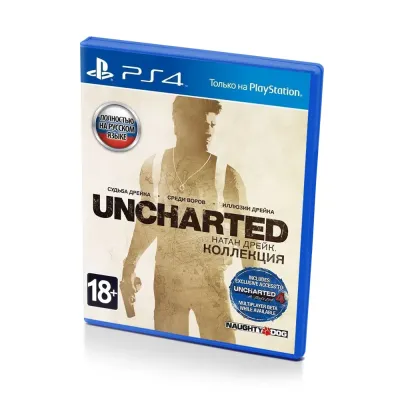 Uncharted Натан Дрейк. Коллекция (PS4/PS5, б/у, рус.) русская обложка