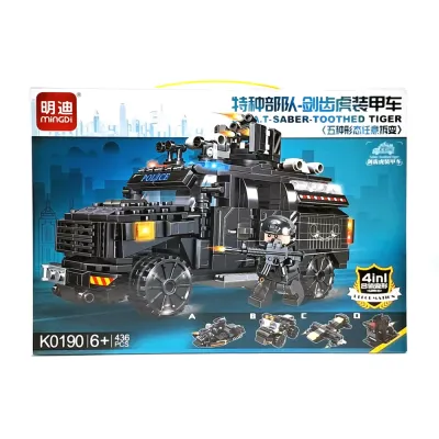 Конструктор S.W.A.T - Saber-Toothed Tiger (436 деталей) K0190