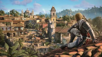 Assassins Creed Black Flag Resynced (PS5, б/у, субтитры на русском языке)