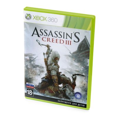 Assassins Creed III (3) (Xbox 360/One/Series, б/у, рус.)